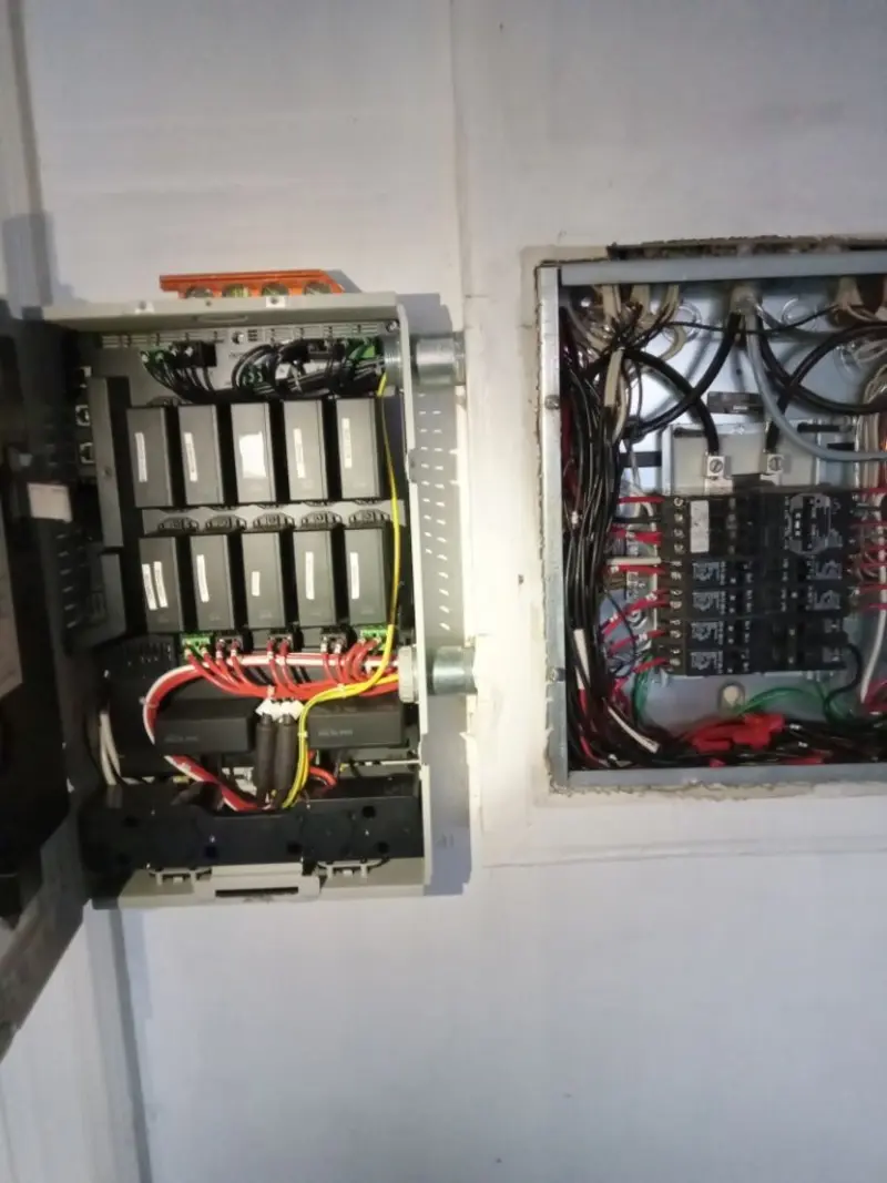 Electrical panel upgrade completed for Indoor Lighting Installation in Odenville